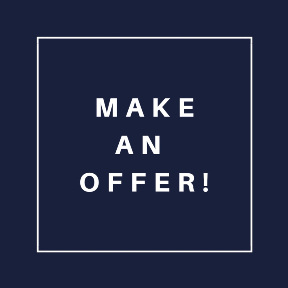 Offers welcome!